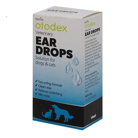 Petlife Otodex Ear Drops 14ml
