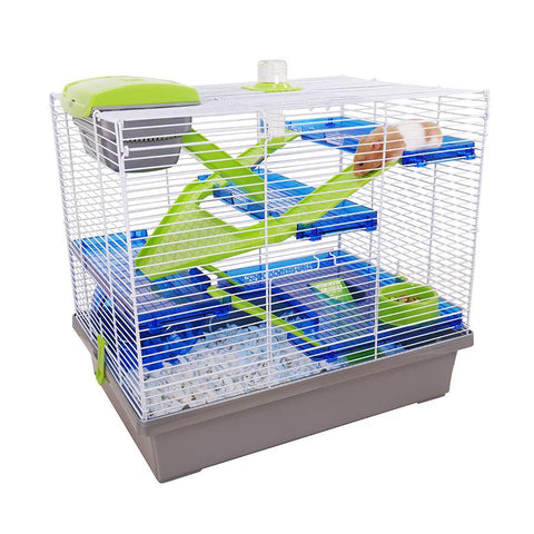 Pico XL Hamster Cage - Silver