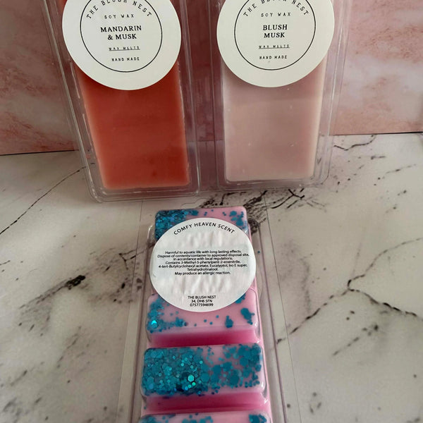 Blush Nest Wax Melt Snap Bars