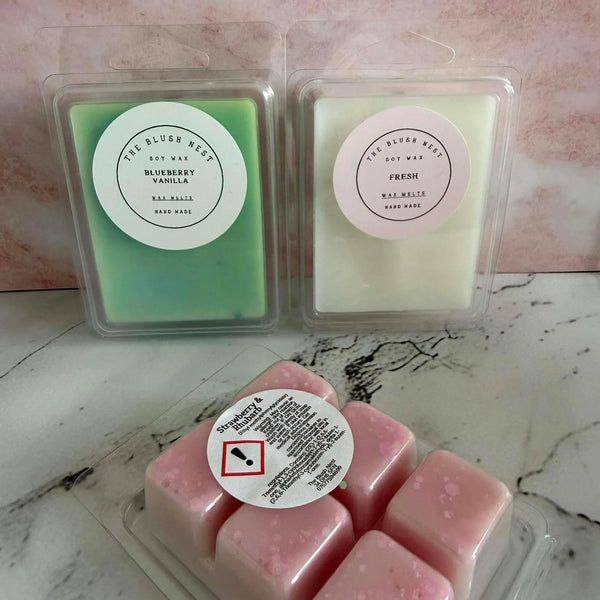 Blush Nest Wax Melt Snap Boxes