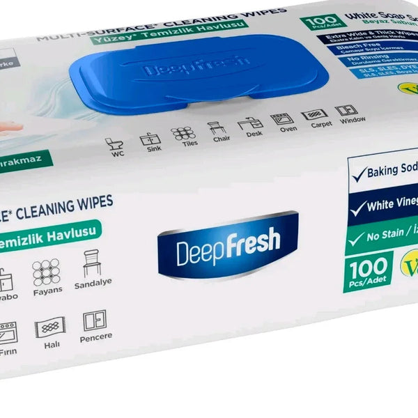 Deep Fresh Extra Large Multi Surface Cleaning Wipes