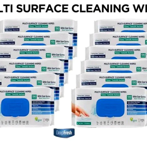 Deep Fresh Extra Large Multi Surface Cleaning Wipes