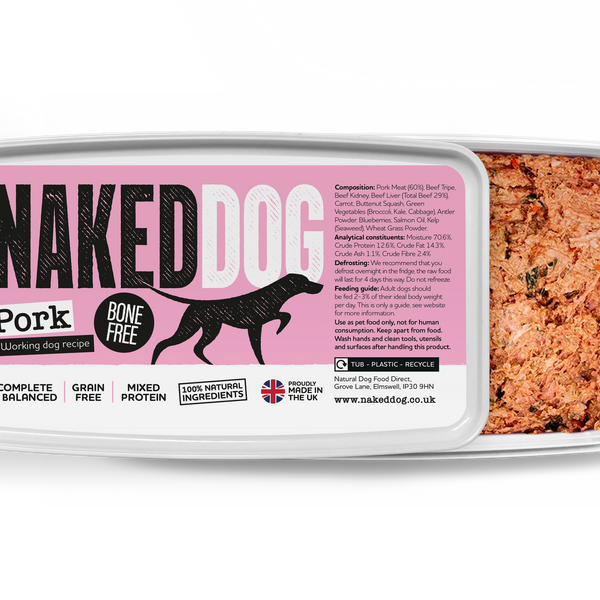 Naked Dog Original Pork (Bone Free) 1kg