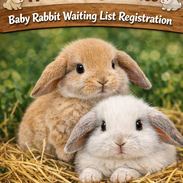 Hebburn Bunnies – Baby Rabbit Waiting List Registration