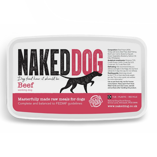Naked Dog Beef Complete 2 x 500g