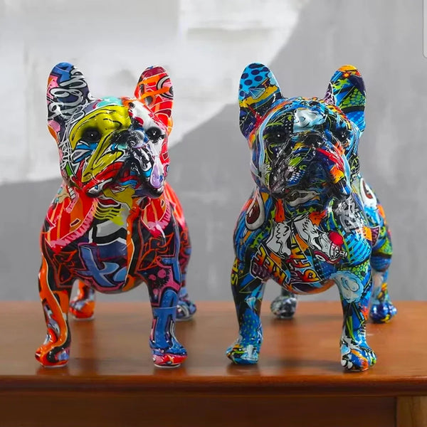 Colourful Animal Resin Statue