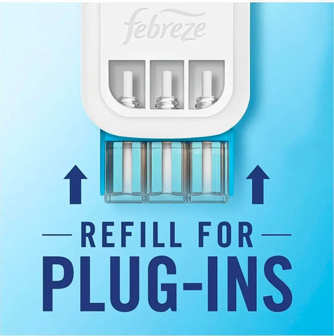 Febreze 3Volution Air Freshener Plug-In Starter Kit + 4 Refills (20ml x 4) – Pet Odour Eliminator