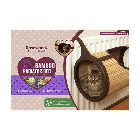 Rosewood Bamboo Radiator Bed