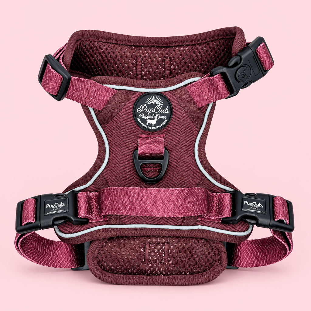 Rugged Rover™ Harness - Berry Tweed