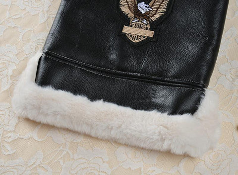 Screaming Eagle Leather Dog Jacket