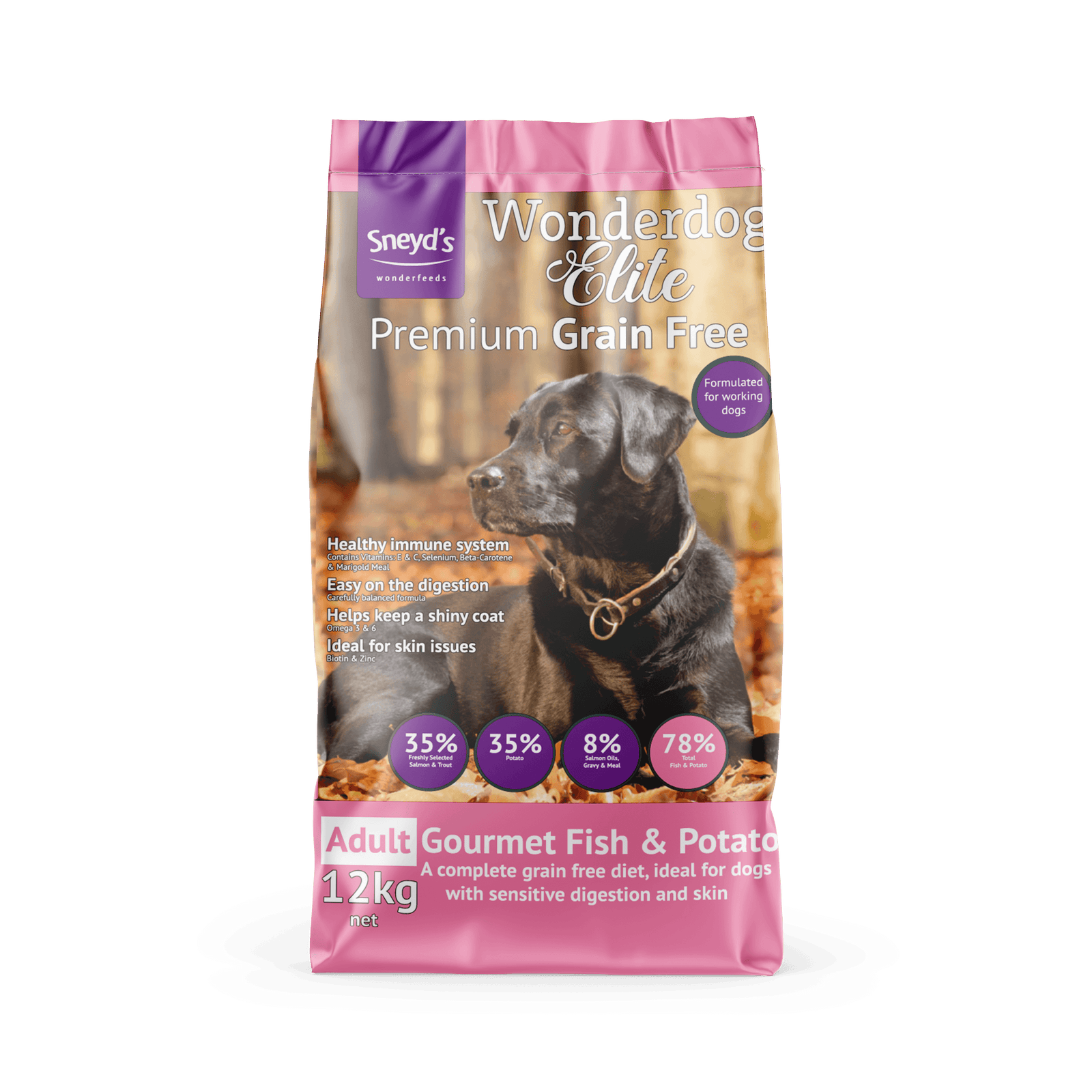 Sneyds Wonderdog Elite Fish Grain Free