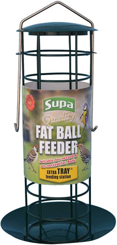 Supa Fat Ball Feeder With Tray
