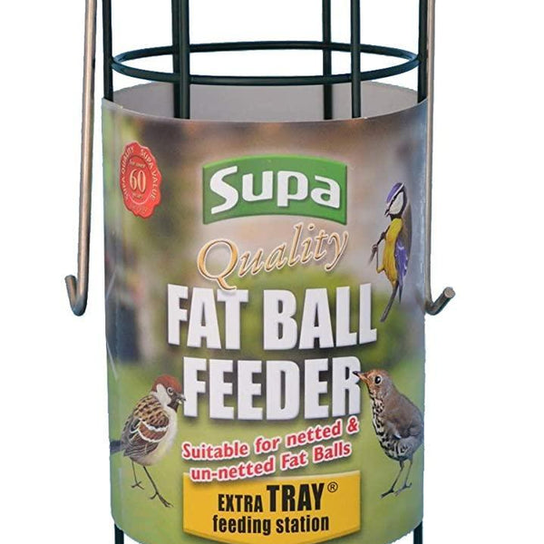 Supa Fat Ball Feeder With Tray