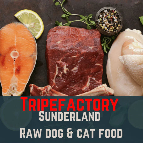Tripefactory Sunderland - 1lb (Single) - Raw Dog & Cat Food – 454g