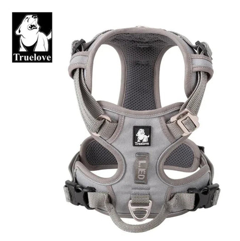 Truelove Pet Explosion-proof Dog Harness Camouflage Reflective Nylon Special Edition and Upgrade Version Easy to Adjust