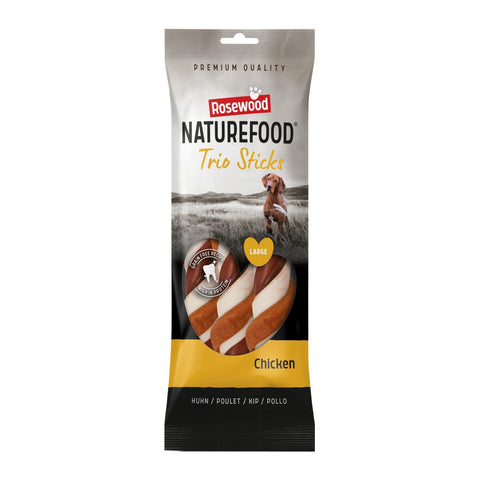 Naturefood Trio Sticks Chicken - Large 3pc 240g
