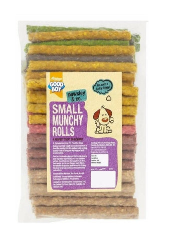 Good Boy Munchy Rolls Assorted 12cm X 9-10mm 100pack