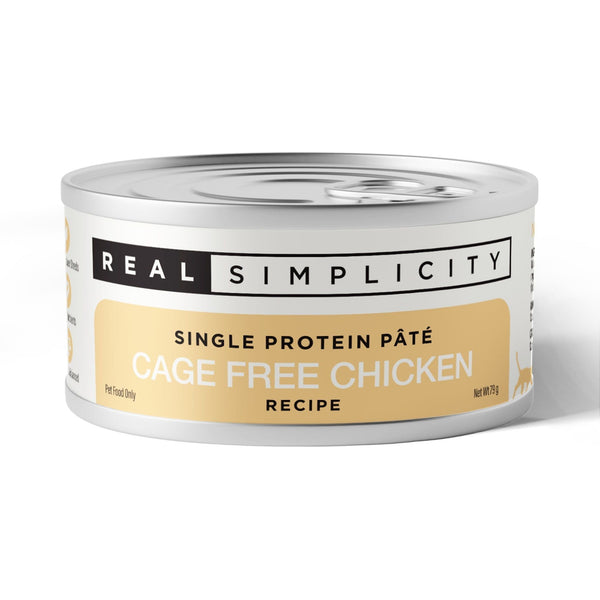 Real Simplicity Single Protein Pate Farm Raised Chicken 79g