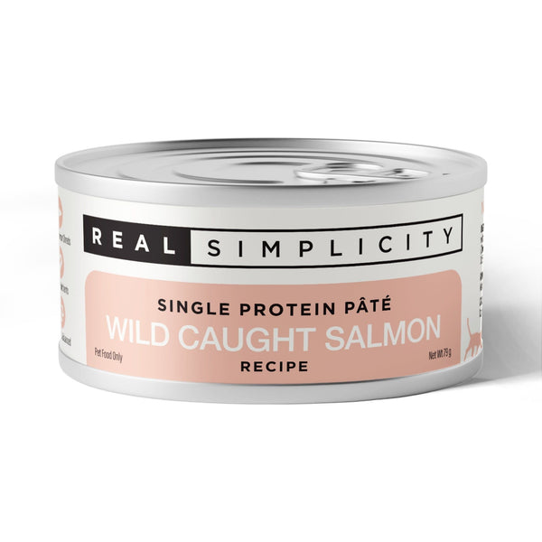 Real Simplicity Single Protein Pate Wild Caught Salmon 79g