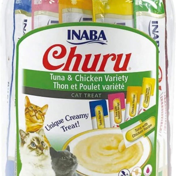 Churu 50 Pack Tuna & Chicken Varieties