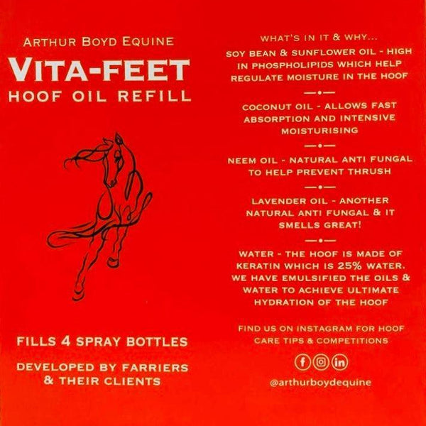 VITA-FEET Hoof Oil Refill