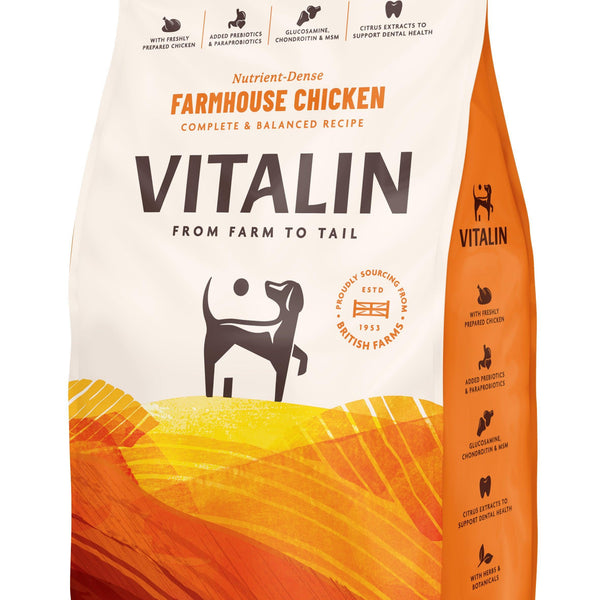 Vitalin Adult Farmhouse Chicken 12kg