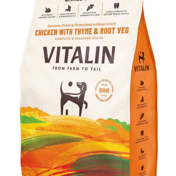 Vitalin Adult SB Chicken Thyme Veg 8kg