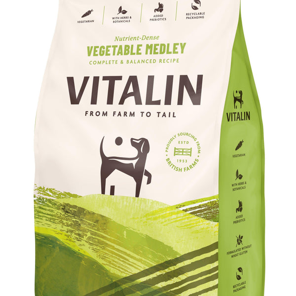 Vitalin Adult Veg Medley 12kg