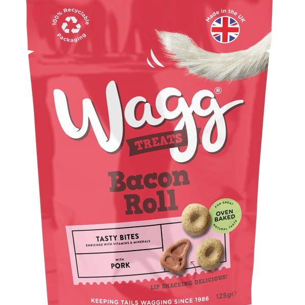 Wagg Bacon Roll Tasty Bites 7 x 125g