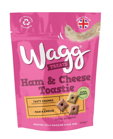 Wagg Ham & Cheese Toastie Tasty 125g