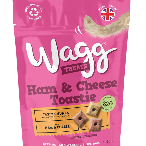 Wagg Ham & Cheese Toastie Tasty 125g