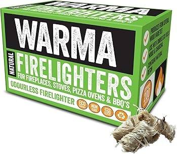 Warma Wood Wool Firelighters 200 pack