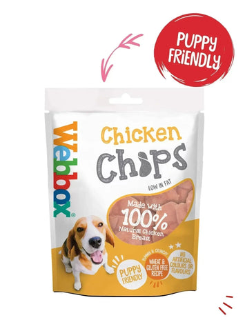 Webbox Chicken Chips, 80g