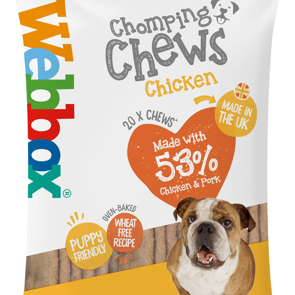 Webbox Chomping Chews Chicken 200g