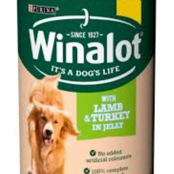 Winalot Lamb & Turkey In Jelly 12 Pack, 400g