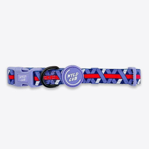 Wyld Cub - Adjustable Dog Collar: Knightsbridge Violet