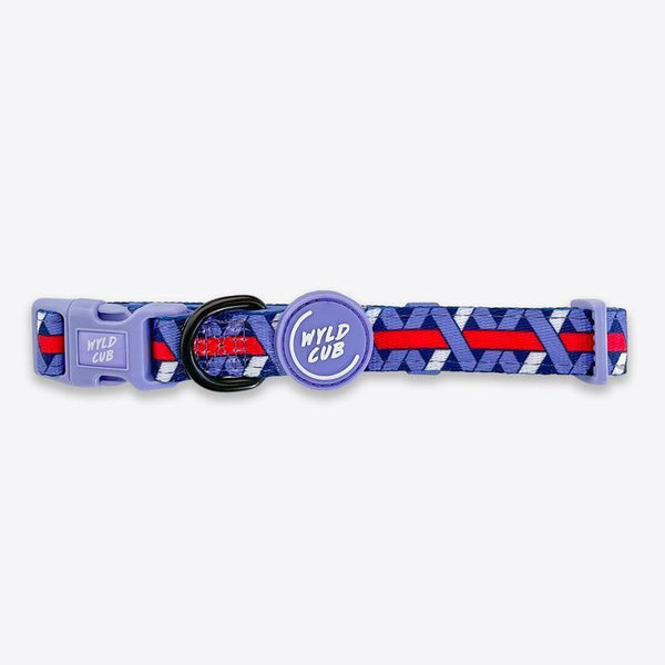 Wyld Cub - Adjustable Dog Collar: Knightsbridge Violet