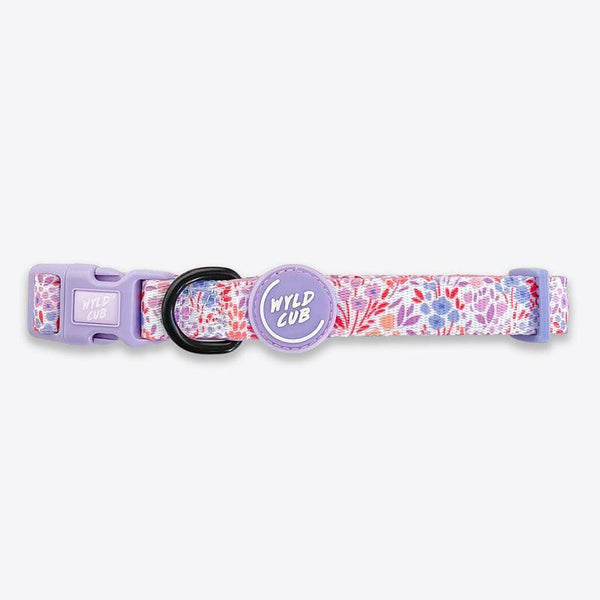 Wyld Cub - Adjustable Dog Collar: Notting Hill Lilac