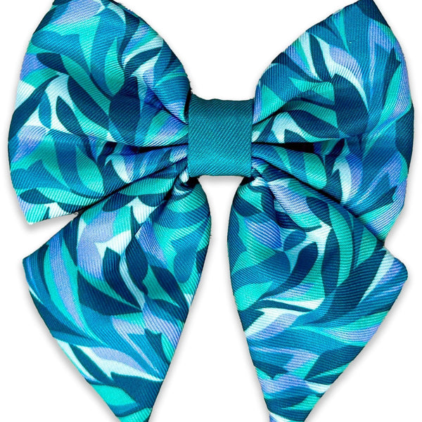 Wyld Cub - Dog Sailor Bow Tie: Kew Agave