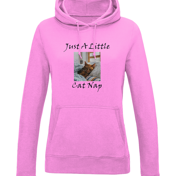 Women's Just A Little Cat Nap Hoodie