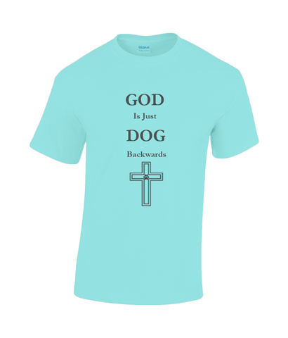 Men's God Is Just Dog Backwards T-Shirt