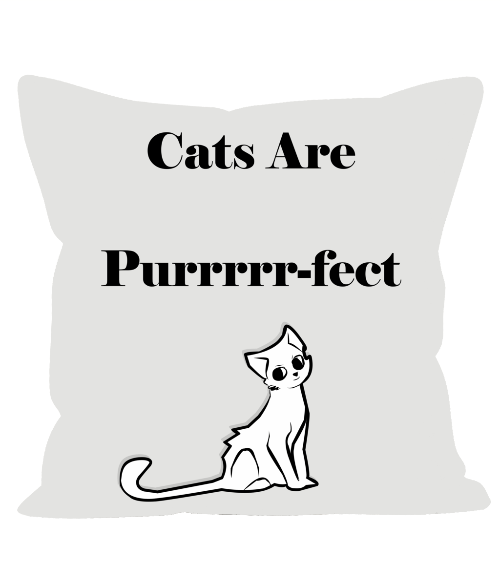 Cats Are Purrrr-fect Sofa Cushions