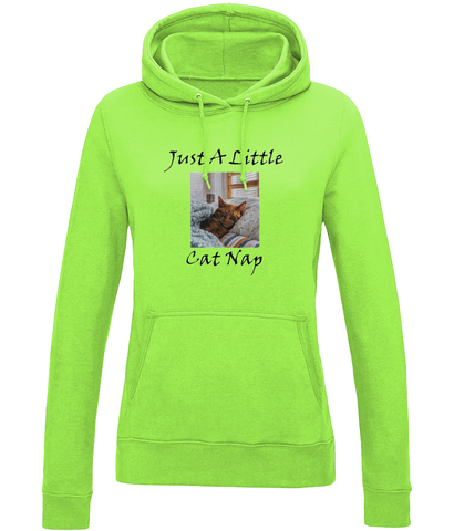 Women's Just A Little Cat Nap Hoodie