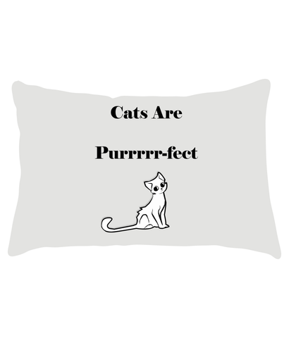 Cats Are Purrrr-fect Lumbar Cushions