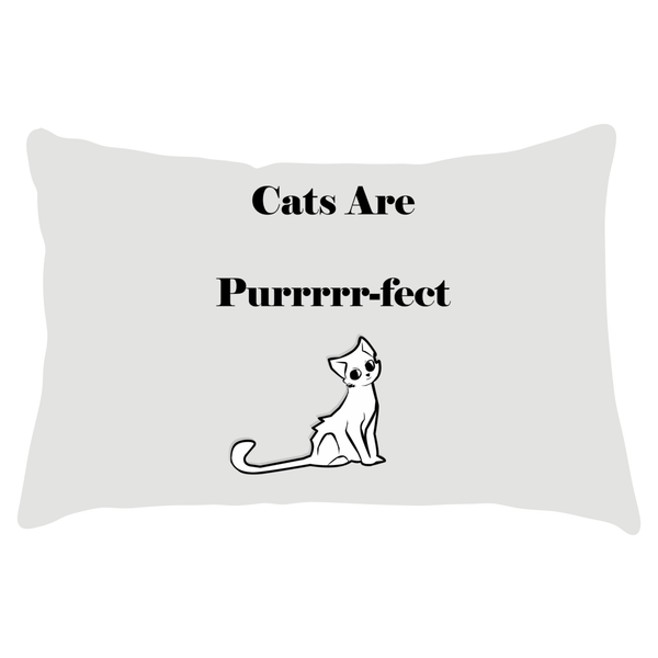Cats Are Purrrr-fect Lumbar Cushions