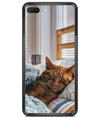 Cat Sleeping In Bed Phone Case