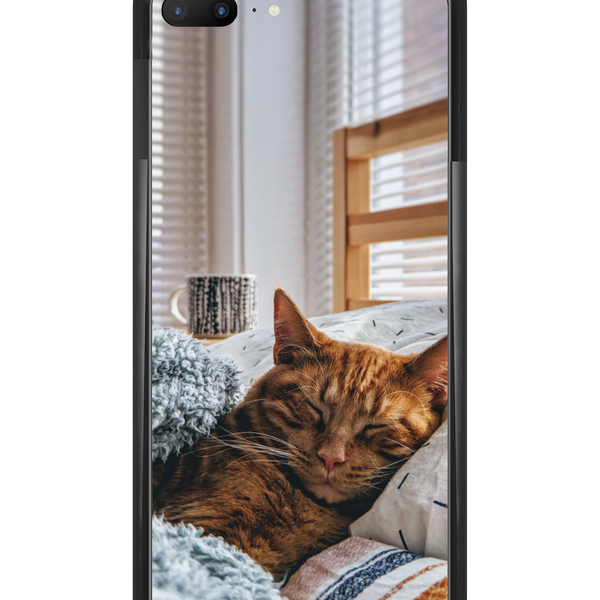 Cat Sleeping In Bed Phone Case