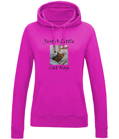 Women's Just A Little Cat Nap Hoodie