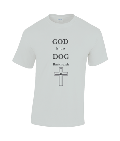 Men's God Is Just Dog Backwards T-Shirt