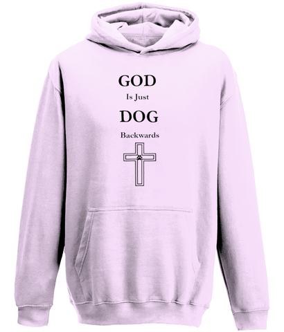 Men's God Is Just Dog Backwards Hoodie